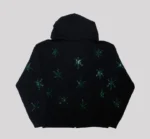 DAGGER RHINESTONE HOODIE BLACK 1