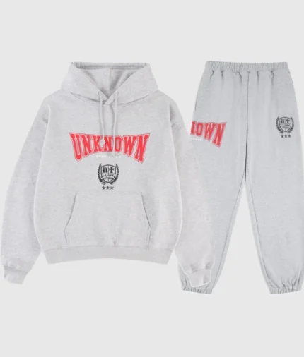 Unknown London Bully Tracksuit Grey 1