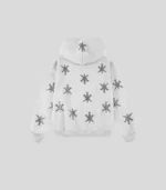 Unknown london Rhinestone Zip Hoodie Grey 1 150x171